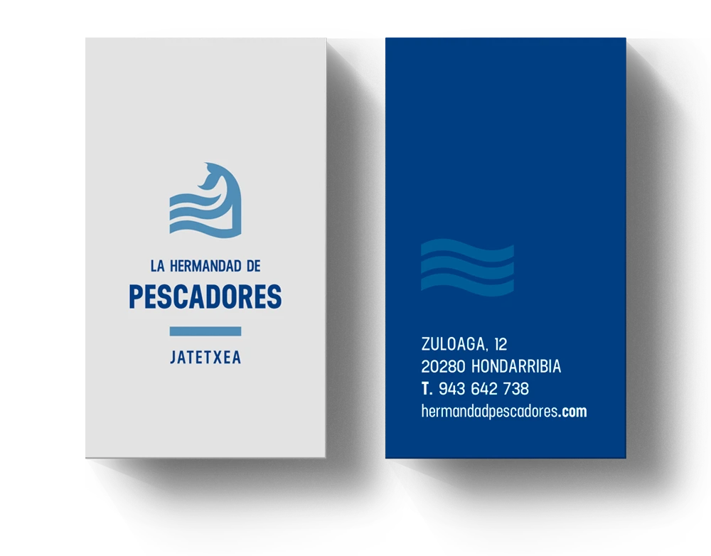 LA HERMANDAD DE PESCADORES TARJETAS DE VISITA | MM CREATIVOS