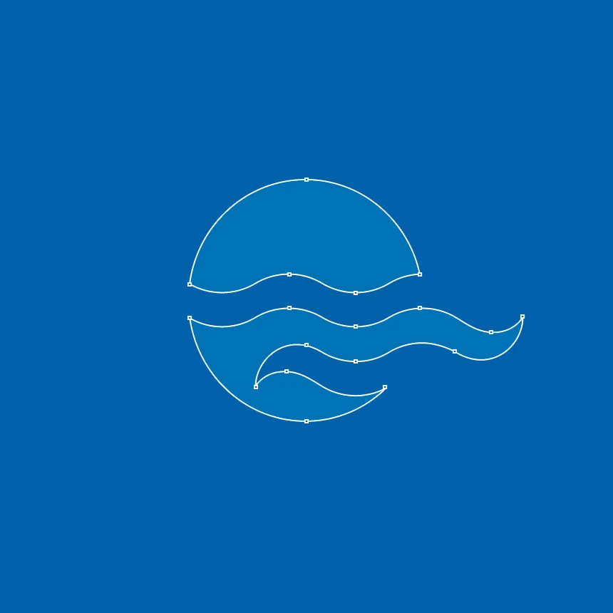 LOGO SUNPOOL CONSTRUCCION | MM CREATIVOS